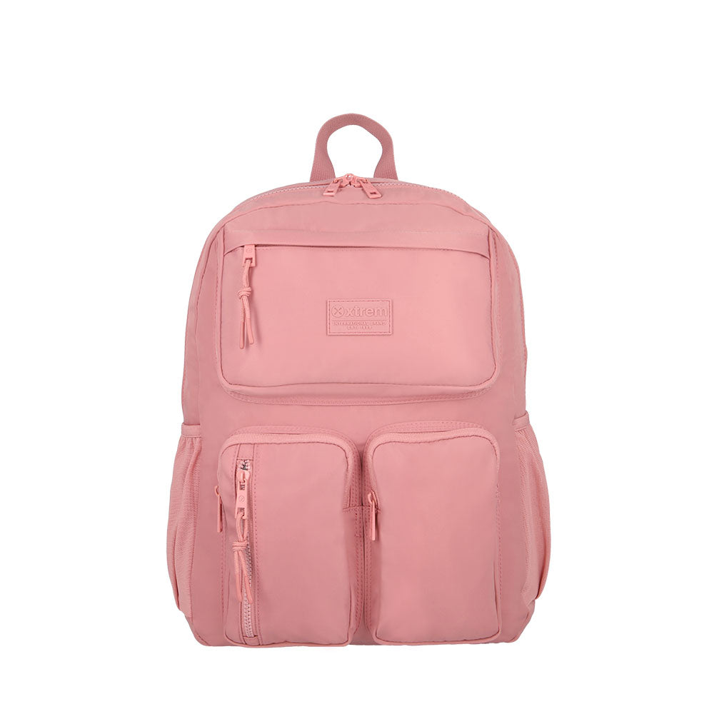 Mochila para laptop mujer Queens 15.6'' rosada