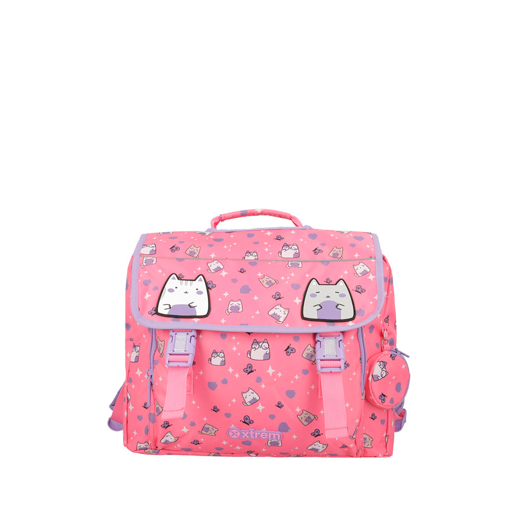 Mochila Harvey 4Xt Pink Cats L