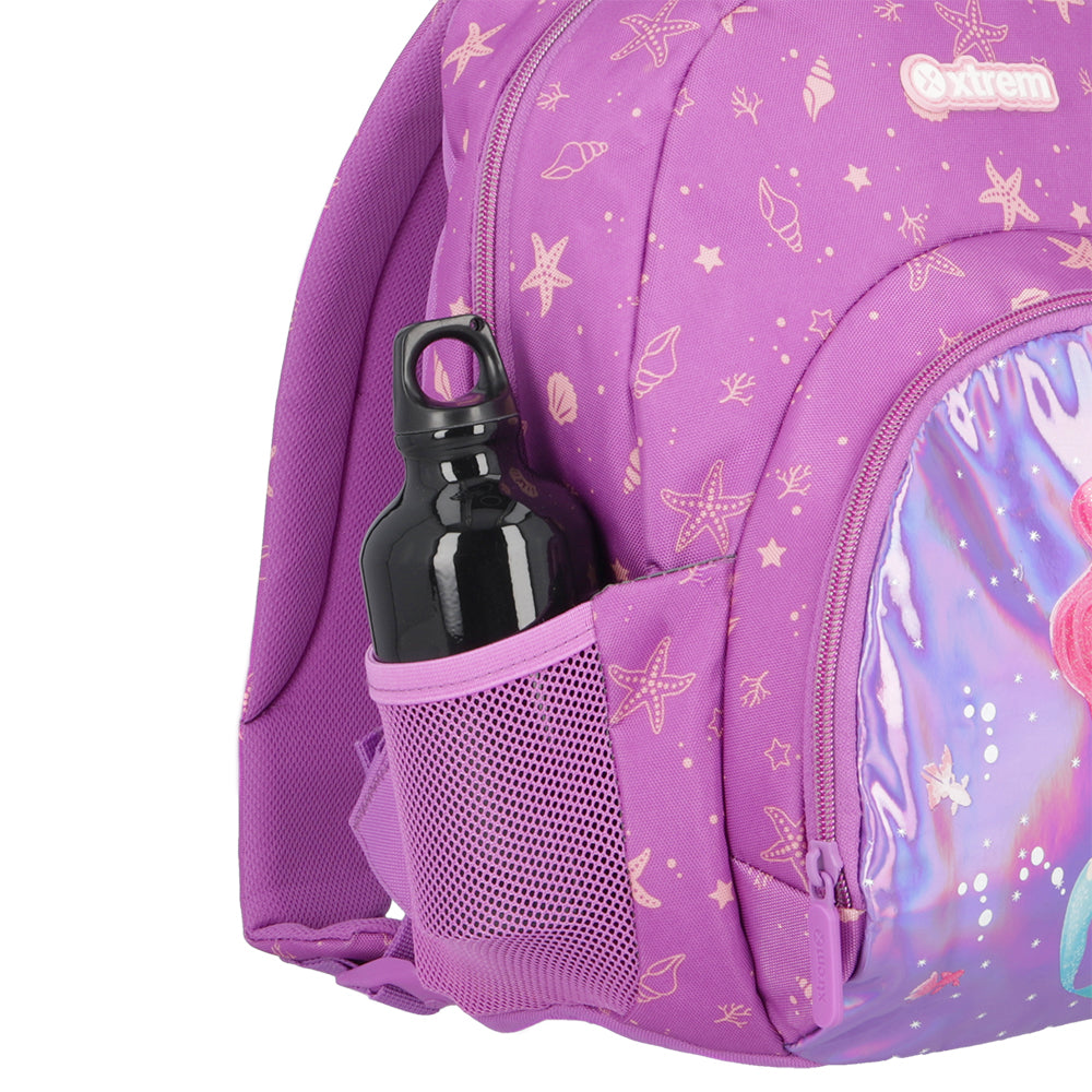 Mochilas para niños de 15 pulgadas, mochilas moradas para niñas, mochila  escolar para niños de guardería