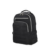 Mochila para laptop mujer Vermont 15.6 negra plateada