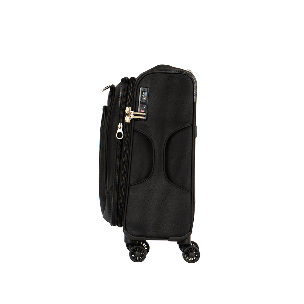 Maleta Kick Air Spinner Exp TSA Black Cabina