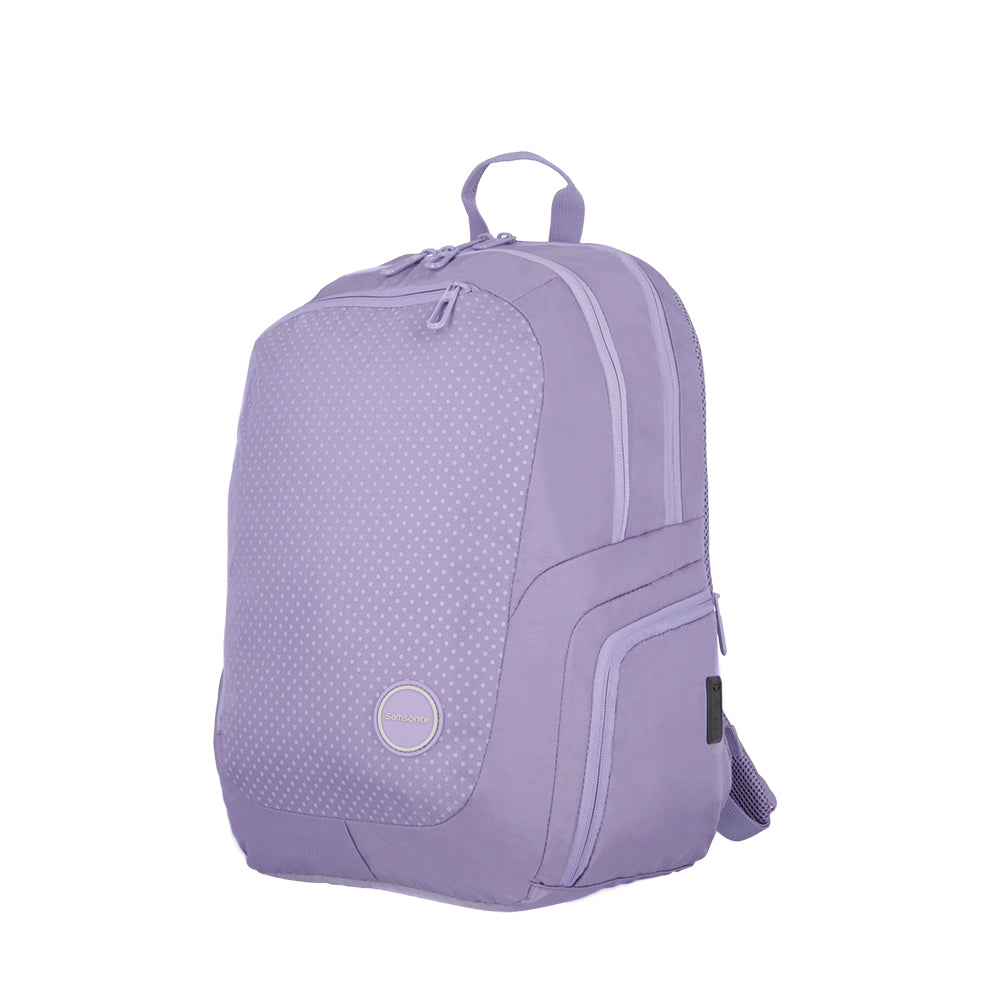 Mochila para laptop mujer Acceleration Juliette morado 17