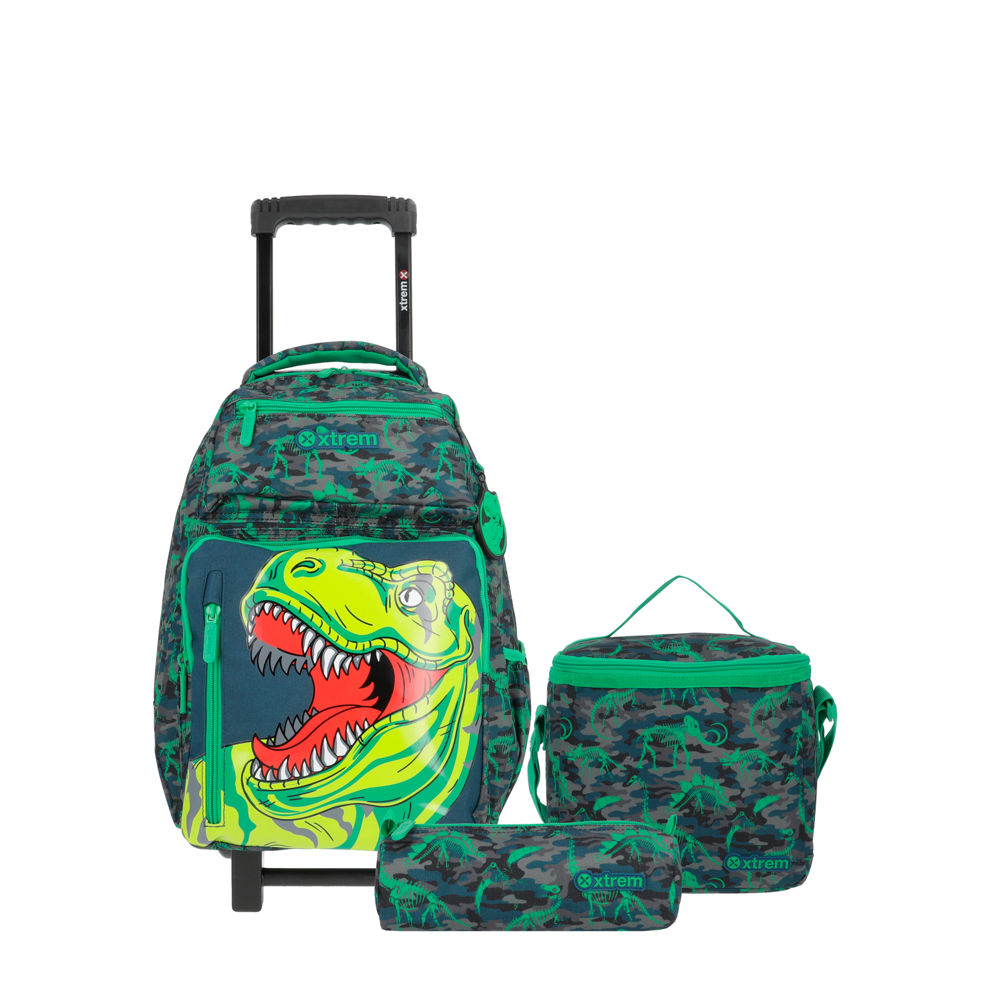 Mochila New Run Pack 4Xt Green Dino M