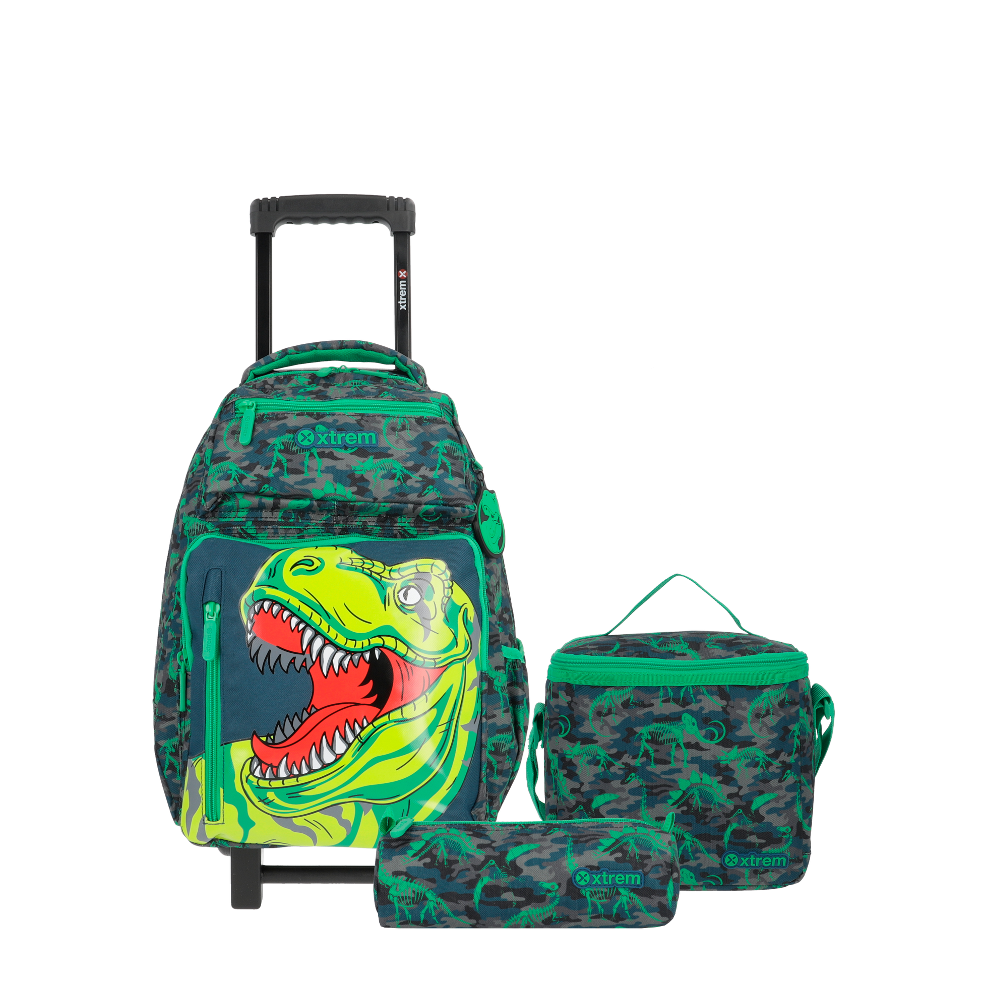 Mochila New Run Pack 4Xt Green Dino M