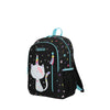 Mochila escolar Logan Cat negra