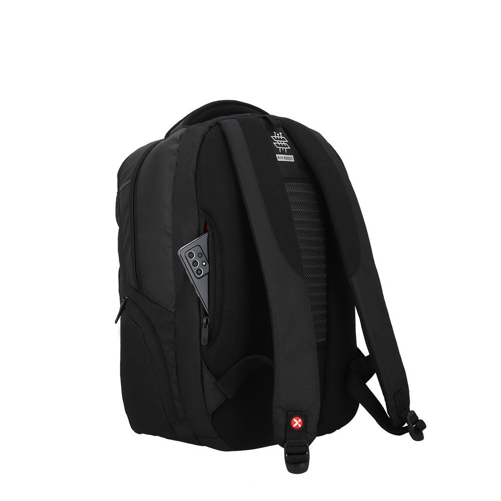 Mochila para laptop hombre West 16'' negra