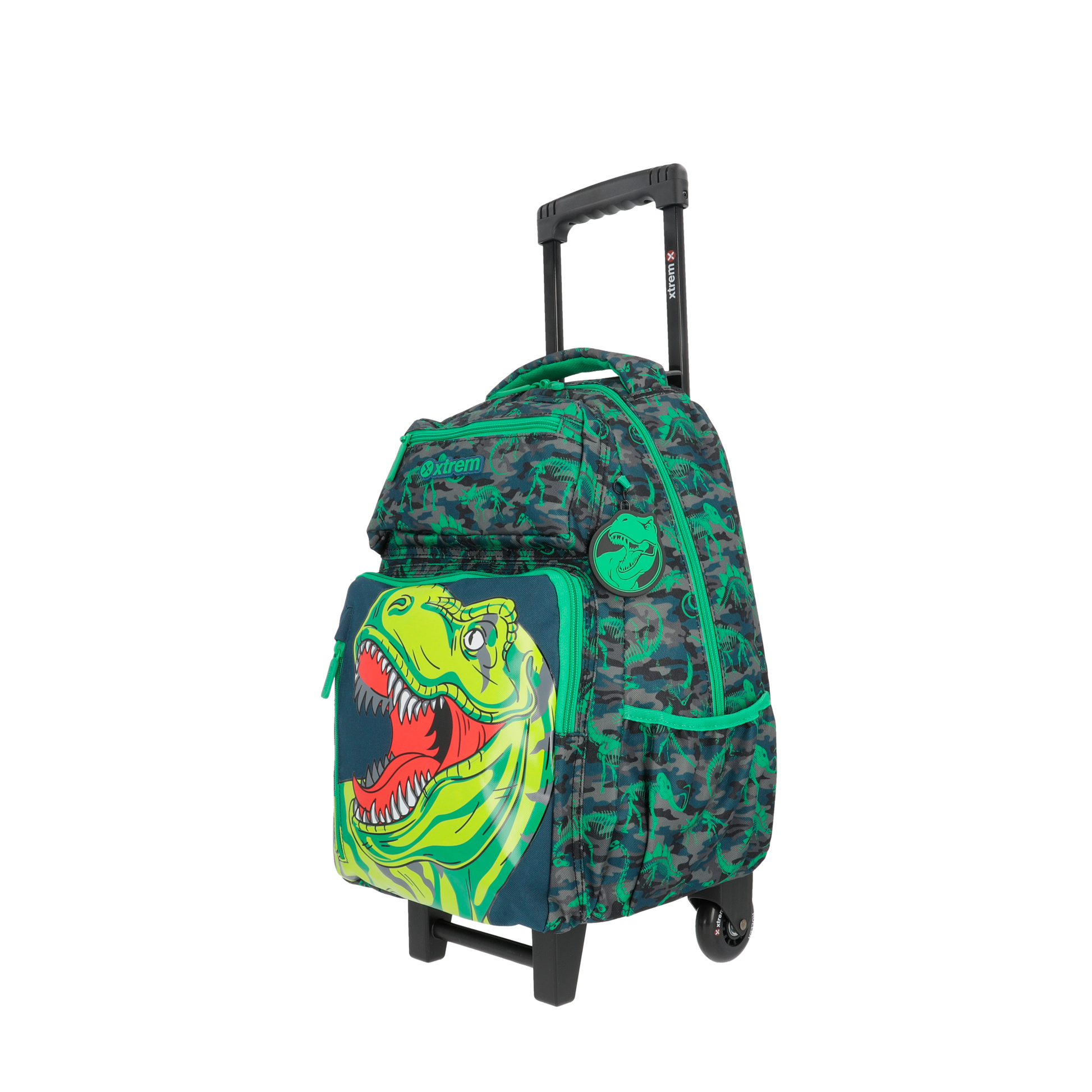 Mochila New Run Pack 4Xt Green Dino M