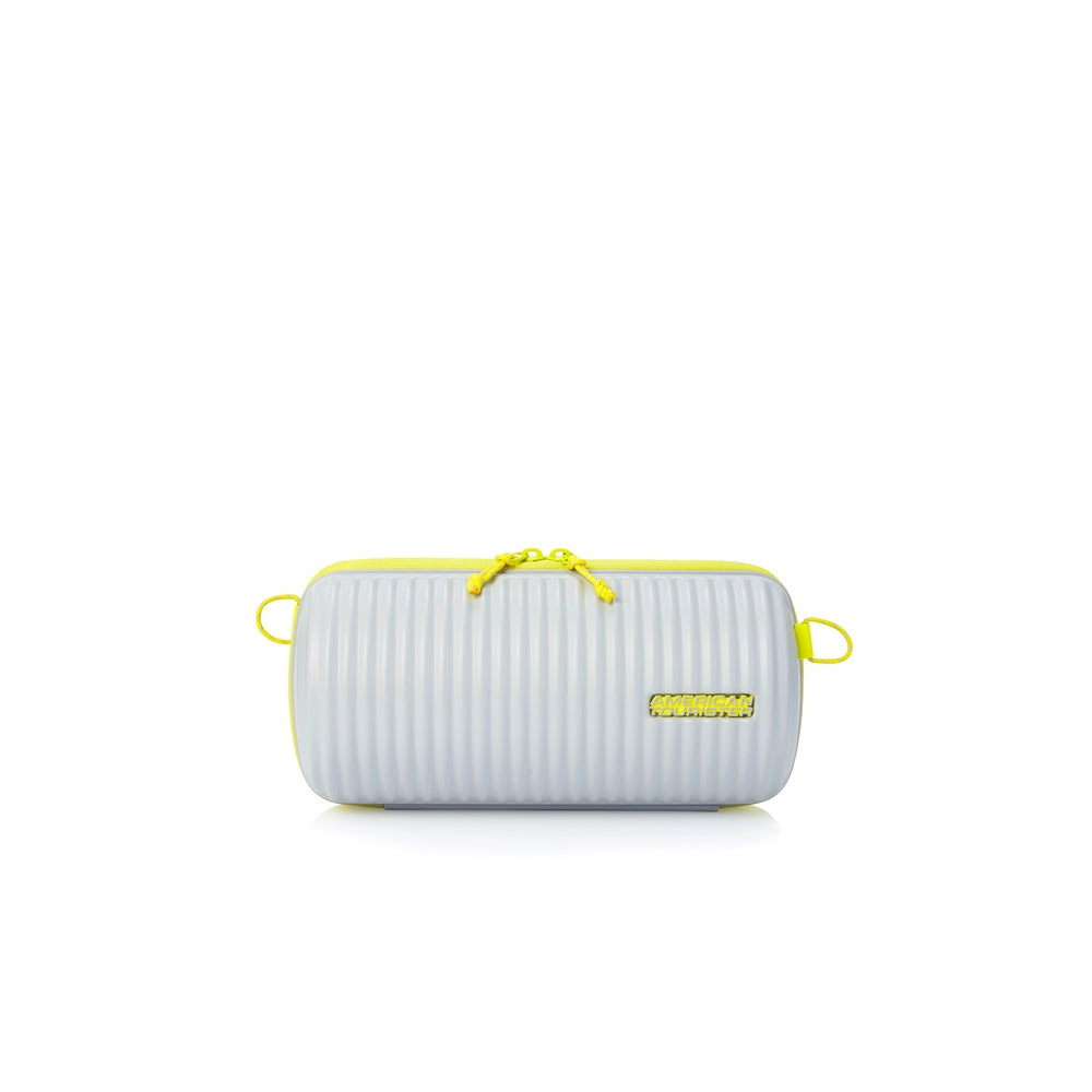 Cross Body Bag ROLLIO LIGHT GREY / LIME