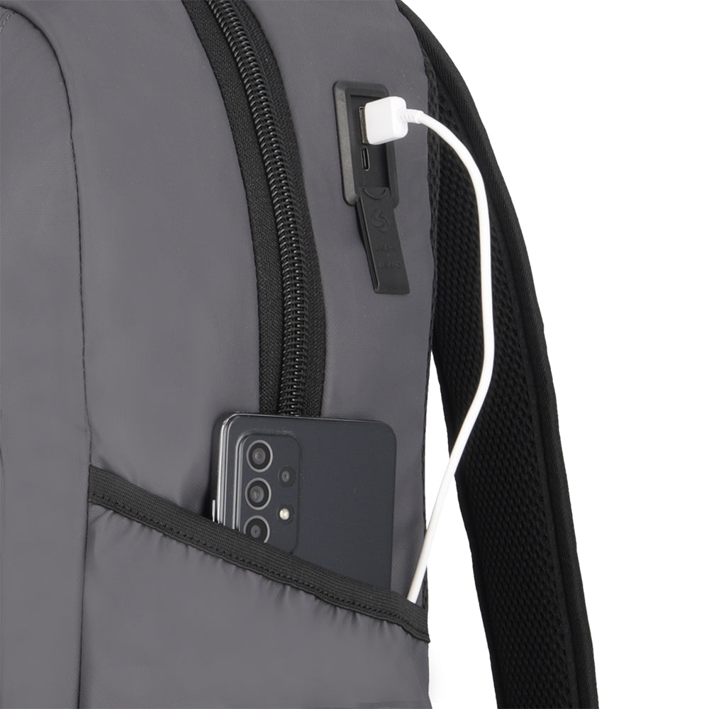 Mochila para laptop Acceleration Bravo 15" gris