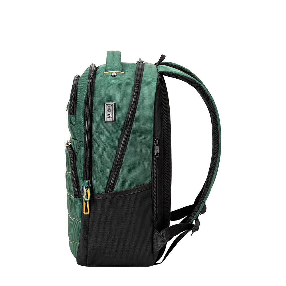 Mochila para notebook Ignition Stark verde 17