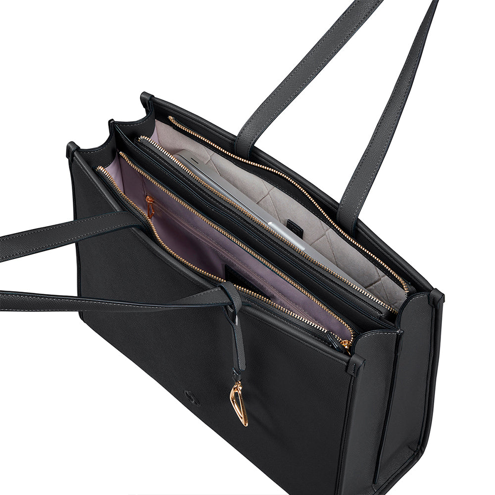 Bolsa tote bag Neverending para laptop 14.1'' negra