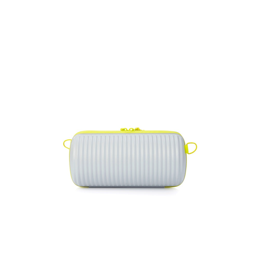 Cross Body Bag ROLLIO LIGHT GREY / LIME