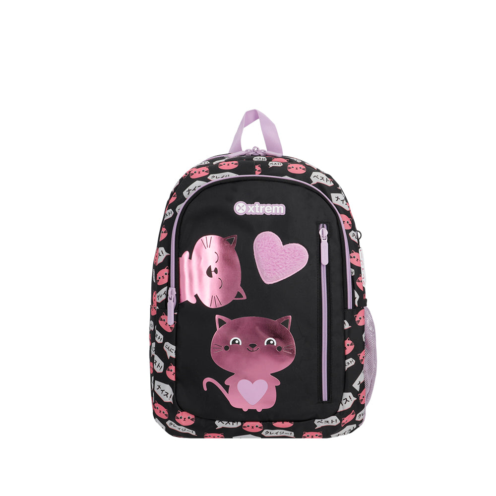 Mochila para niñas Logan negra