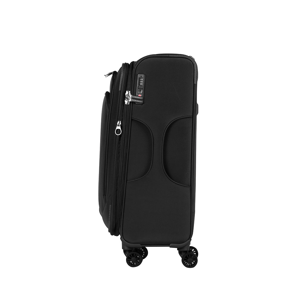 Maleta Kick Air Spinner Exp TSA Black M