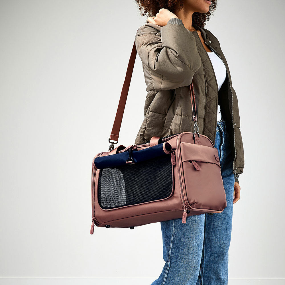 Bolso para mascotas City Plume Rosewood