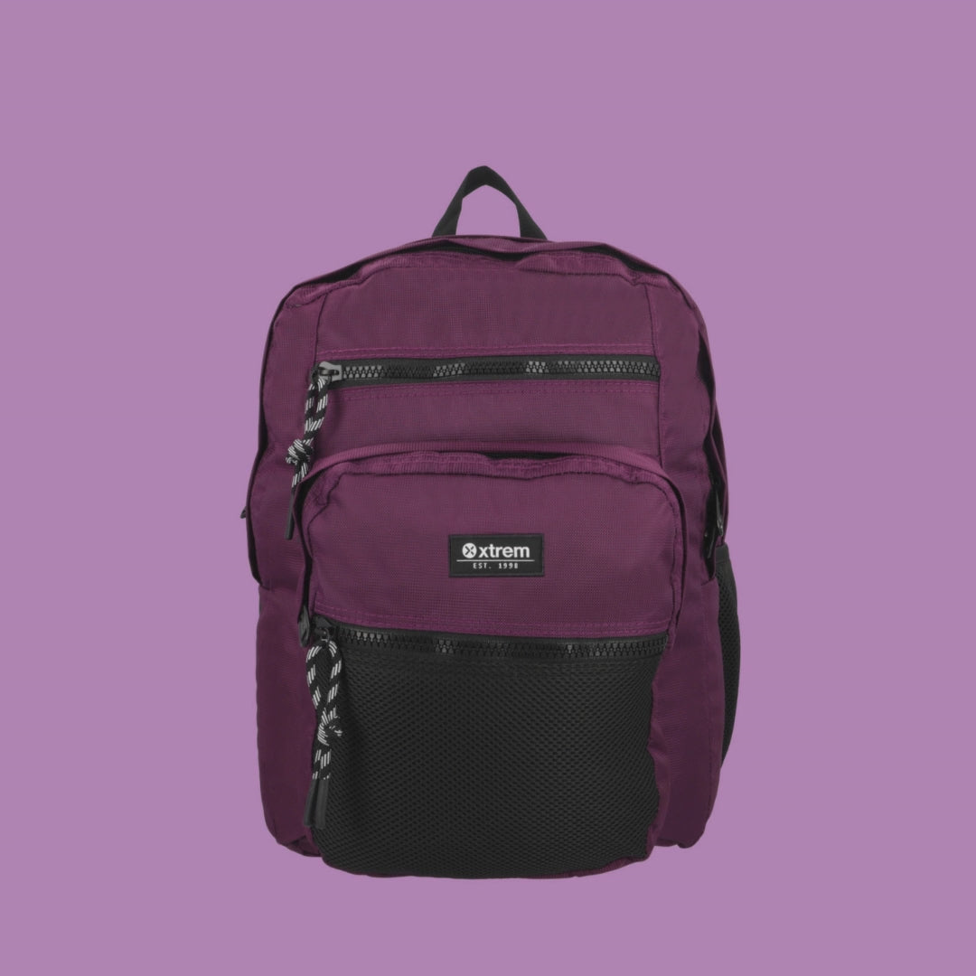 Mochila para laptop 16" Kong morada