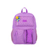 Mochila para laptop mujer Queens Stars 15.6'' lila