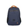 Mochila para laptop hombre Gamma 16'' azul/naranja