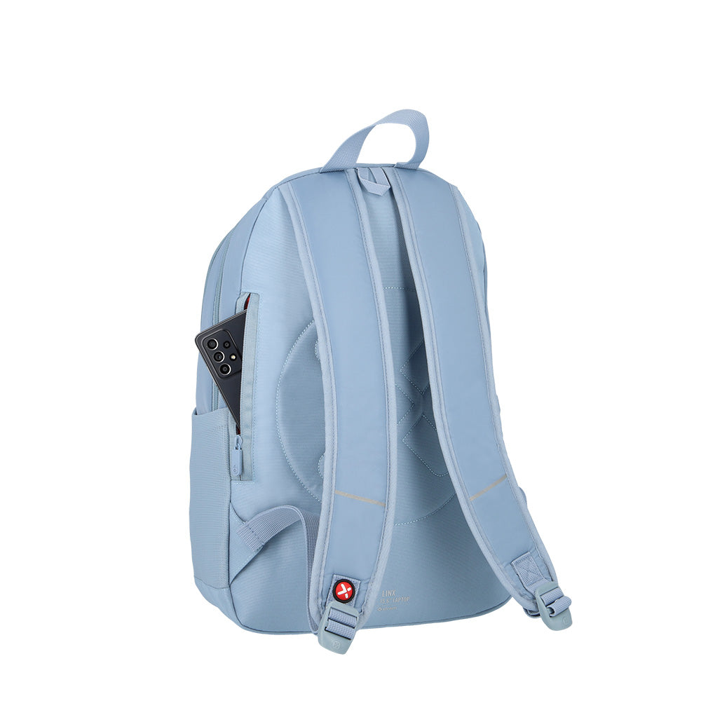 Mochila para laptop mujer Linx 15.6'' azul