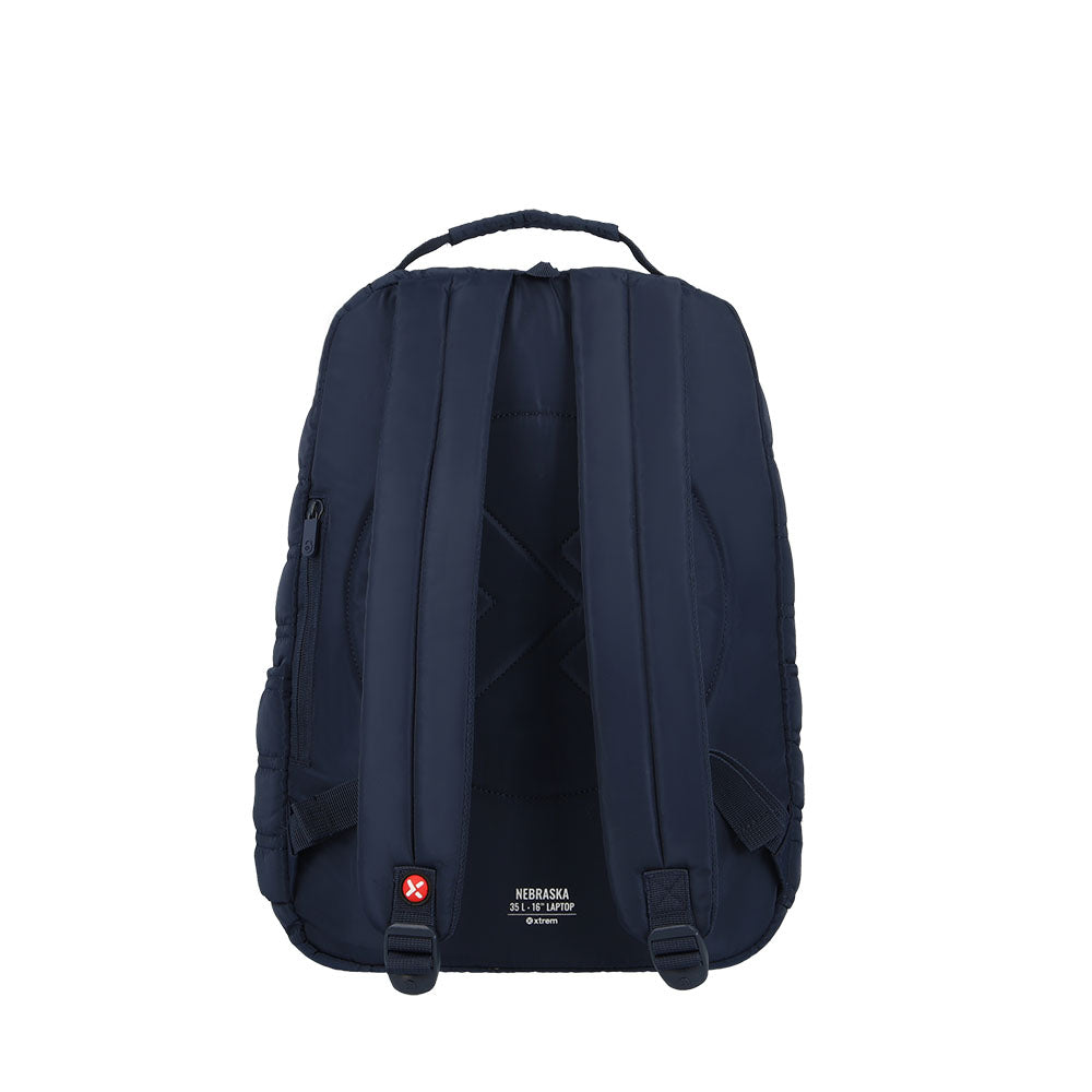 Mochila para laptop mujer Nebraska 16'' azul